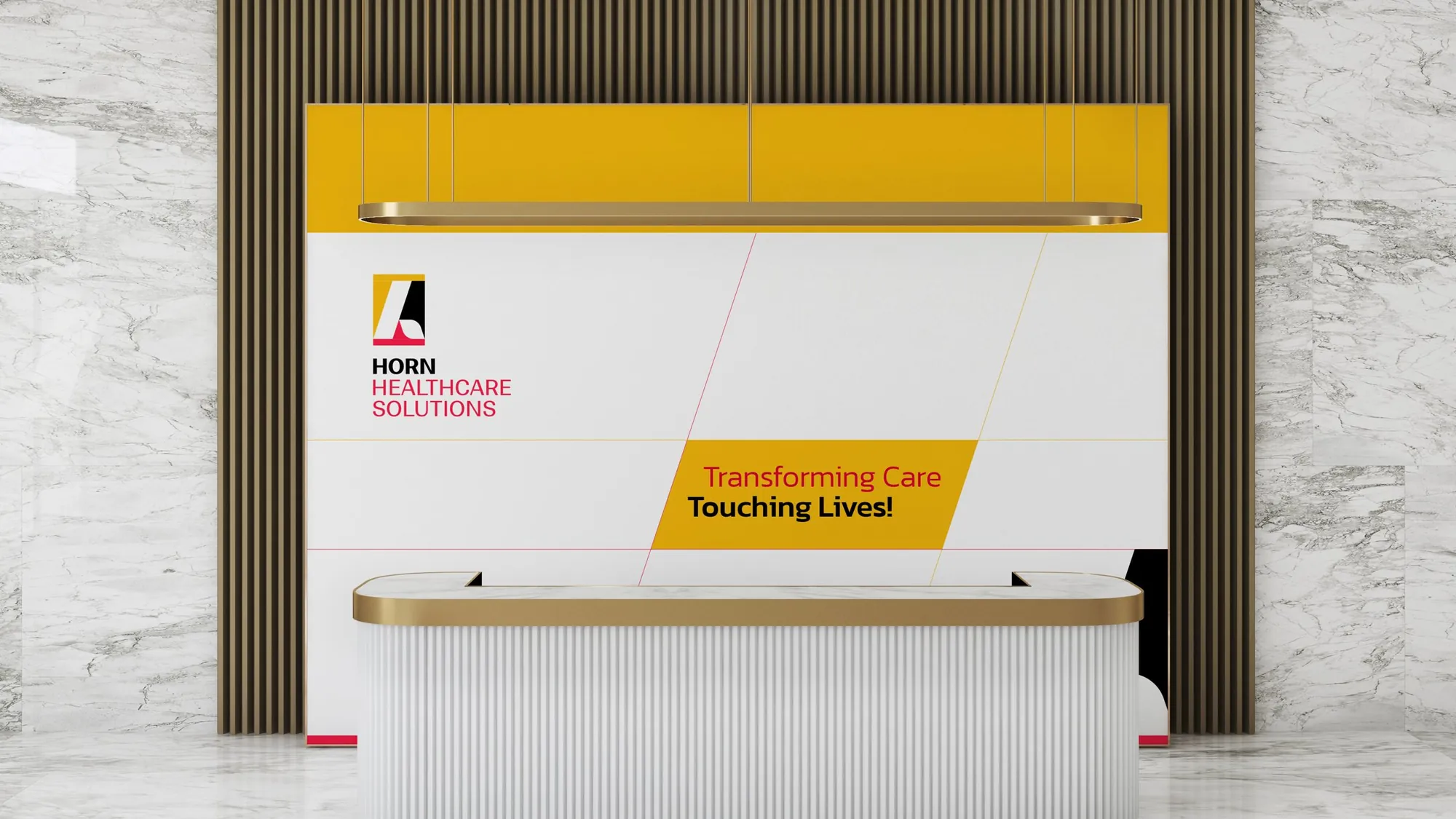 Horn Healthcare Solutions identity in use 04